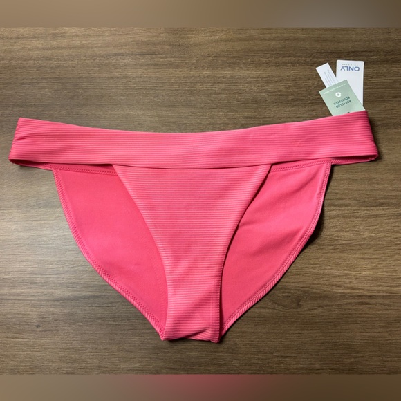 ONLY BNWT Ribbed Bikini Bottom, Pink, Size XL. - Picture 4 of 7
